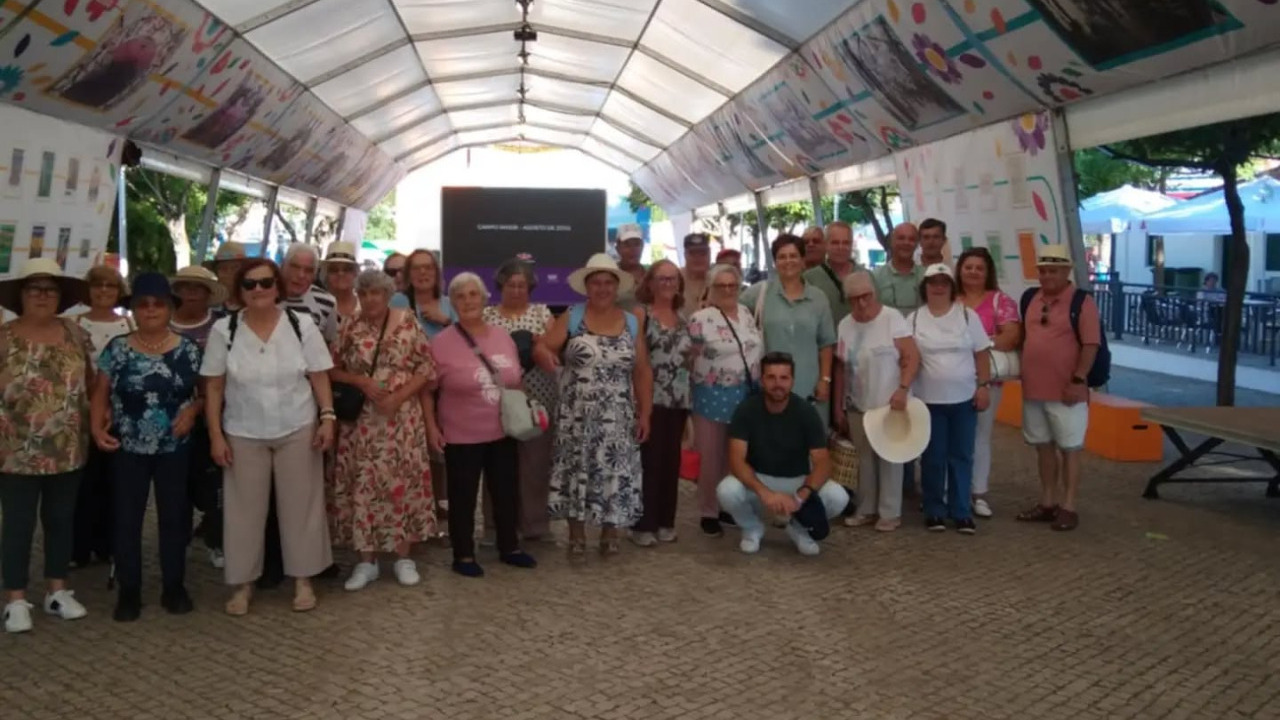 Visita do grupo Animasenior de Avis e Aldeia Velha a Campo Maior